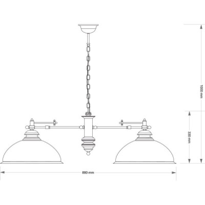 Kutek Lido ZW 2 - lampa wisząca