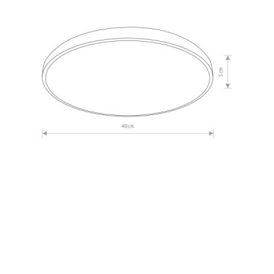 Nowodvorski Agnes round led pro 10974
