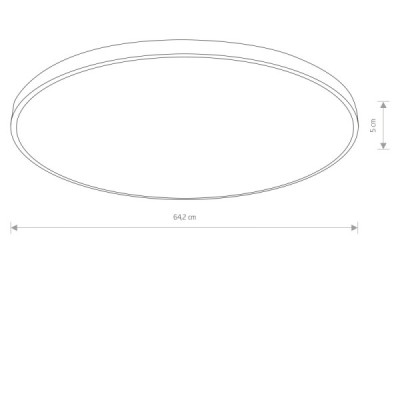 Nowodvorski Agnes round led pro 10982