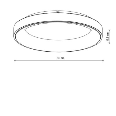 Nowodvorski Nikki round led 11202