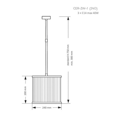 Cero CER-ZW-1-240 - Kutek Mood