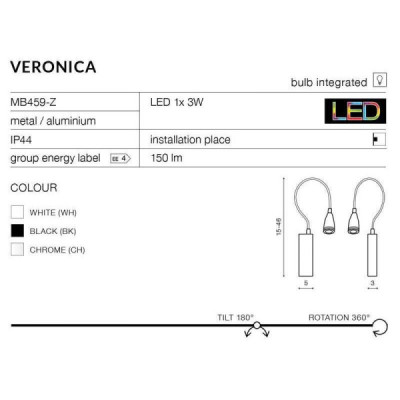 Azzardo Veronica IP44