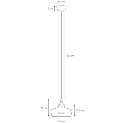 Kaspa Longis III lampa wisząca