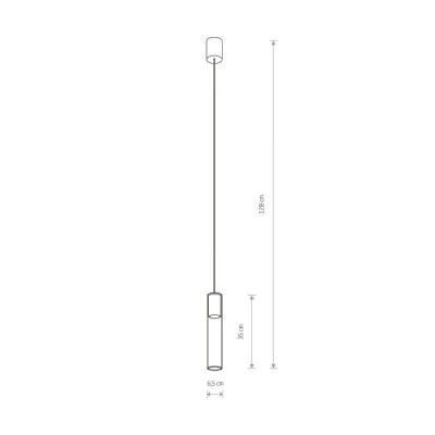 Nowodvorski Cylinder L - lampa wisząca