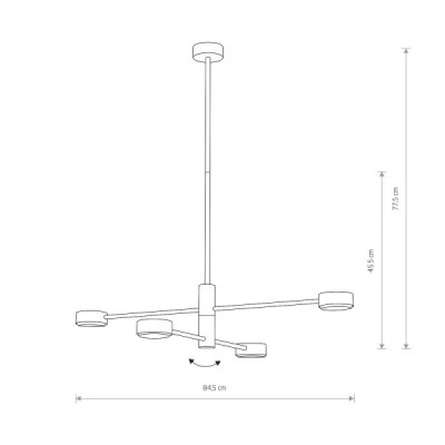 Nowodvorski Orbit IV - lampa wisząca