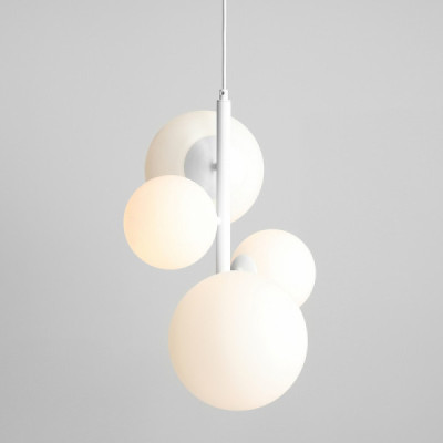 Aldex Bloom 4 white - lampa wisząca