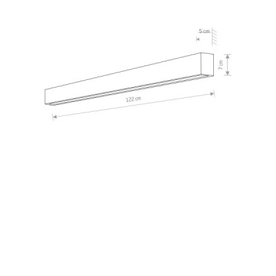 Straight wall led l 7566