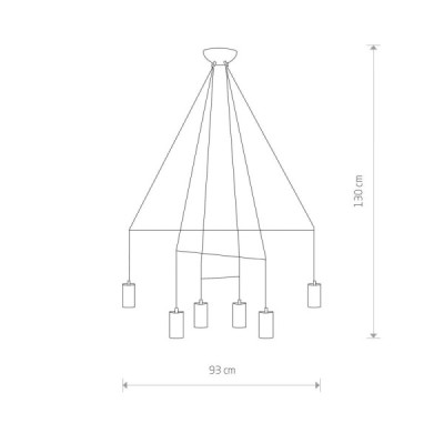 Nowodvorski IMBRIA 7956 - lampa wisząca