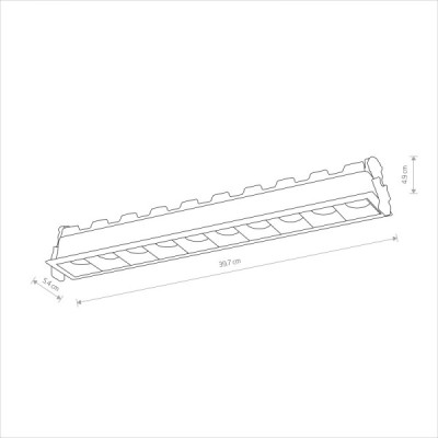 Midi led recessed 10063