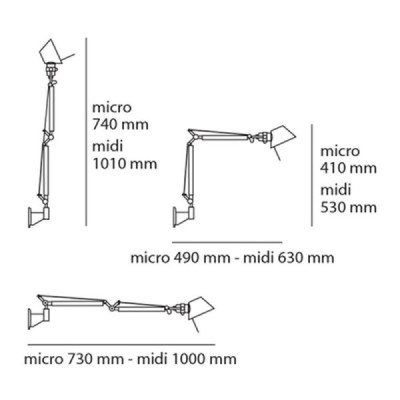 Artemide Tolomeo Micro Wall | Online oraz stacjonarnie w Warszawie