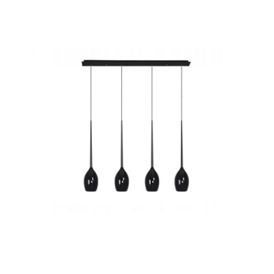 Izza 4 wisząca black - Azzardo