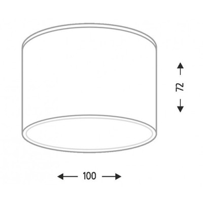 Shilo Suwa - lampa natynkowa IP44