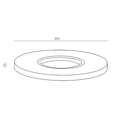 Panka 23 cct switch sensor bk - Azzardo