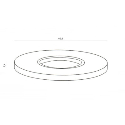 Panka 40 cct switch dimm bk - Azzardo