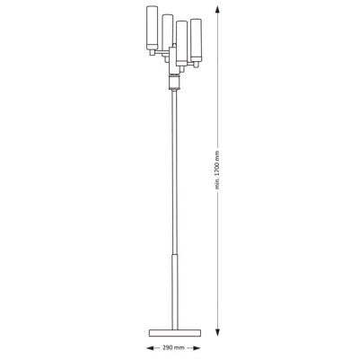 Kutek Mood Seti - lampa podłogowa