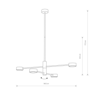 Nowodvorski ORBIT 7941 - lampa wisząca