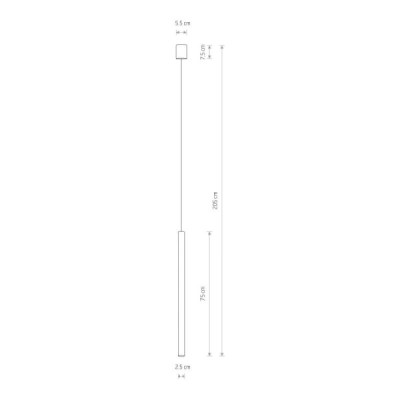 Nowodvorski LASER 750 8431 - lampa wisząca