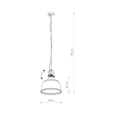 Nowodvorski AMALFI L 8380 - lampa wisząca