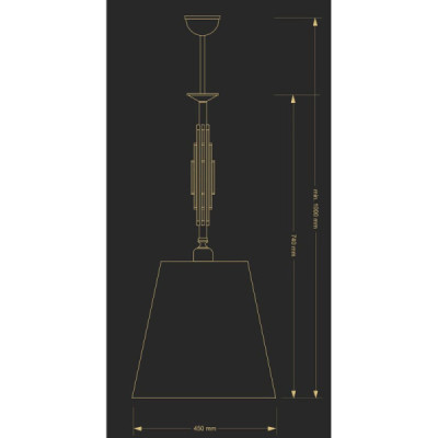 Kutek Felino ZWD 1 - lampa wisząca