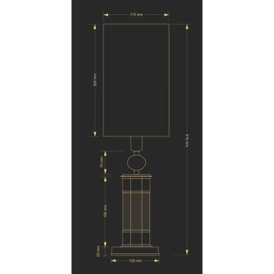 Kutek Ruta LN - lampa biurkowa