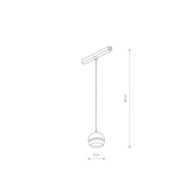 Nowodvorski LVM SLOT LED 5W 4000K 10653 - system magnetyczny