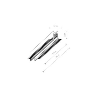 Nowodvorski LVM RECESSED TRACK 2M 10157 - system magnetyczny