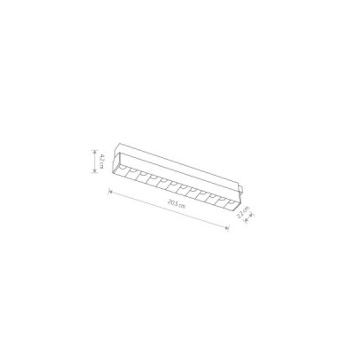 Nowodvorski LVM FOCUS LED 9W 10144 - system magnetyczny