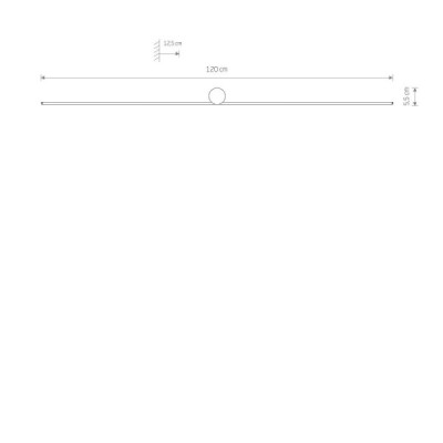 Nowodvorski SPIN LED L 10371 - kinkiet