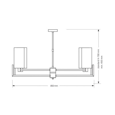 Kutek Mood Nemi ZW-4 - lampa wisząca