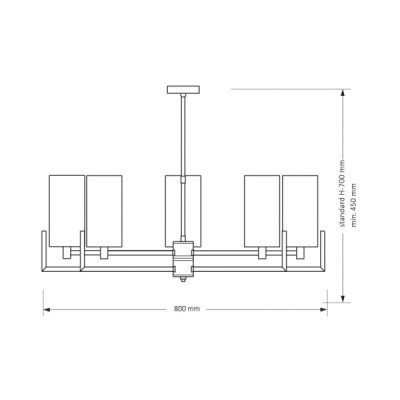 Kutek Mood Nemi ZW-5 - lampa wisząca