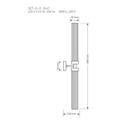 Kutek Mood Seti K-2 II 640 - kinkiet