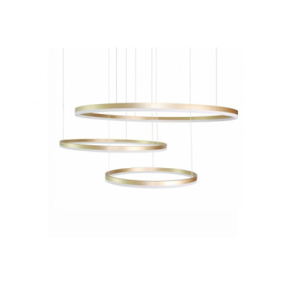 Azzardo Halo Pendant 100 + 80 + 60 GD - lampa wisząca