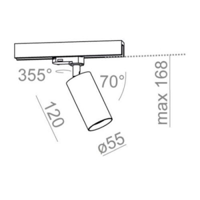 AQForm Pet 230v Track do szynoprzewodu szyny