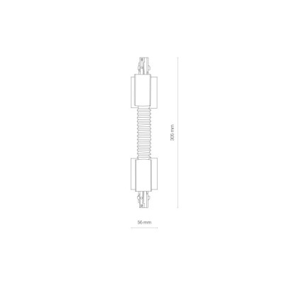 Nowodvorski Ctls recessed power flex connector 8676 Nowodvorski Ctls recessed power flex connector 8676